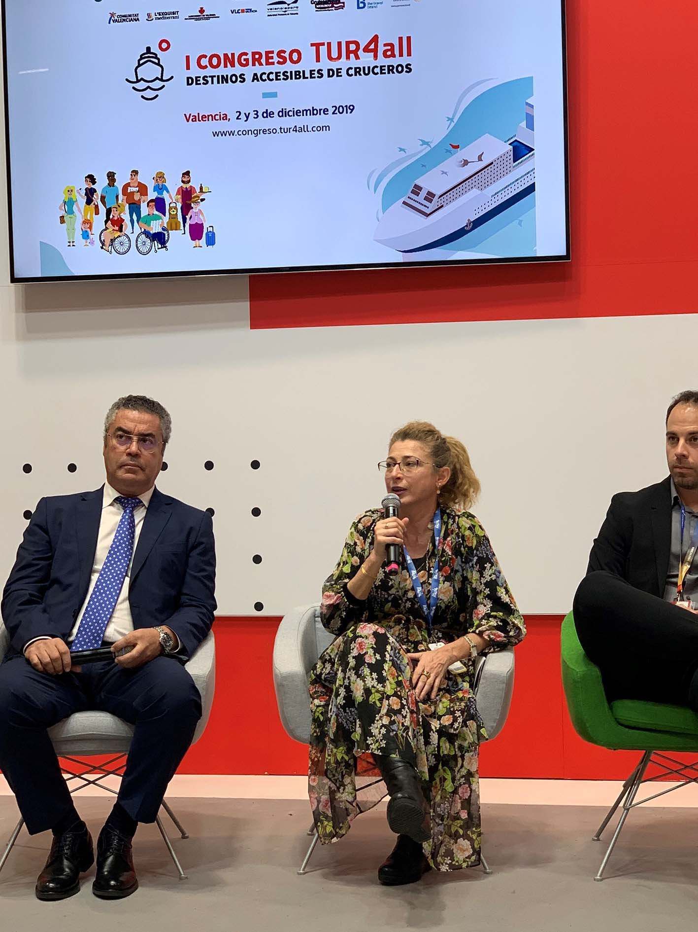 Francesca Antonelli durante su intervención en FITUR